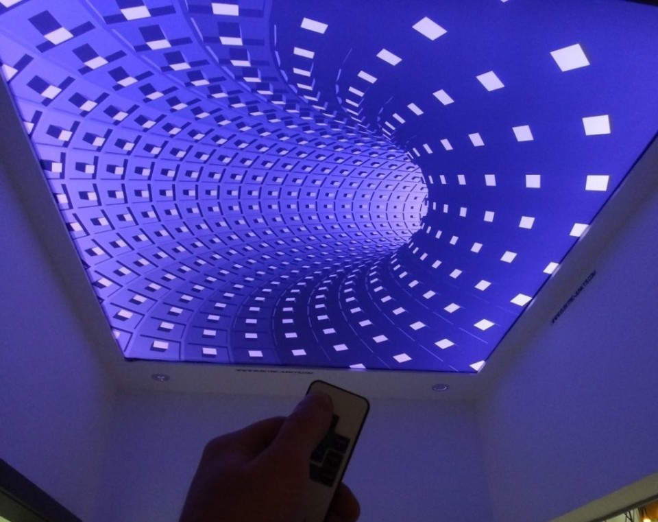 Заказать 3d натяжные потолки в г. Серов
